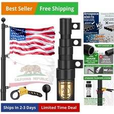 Palo Bandiera Telescopico