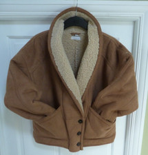 Giacca corta donna marrone