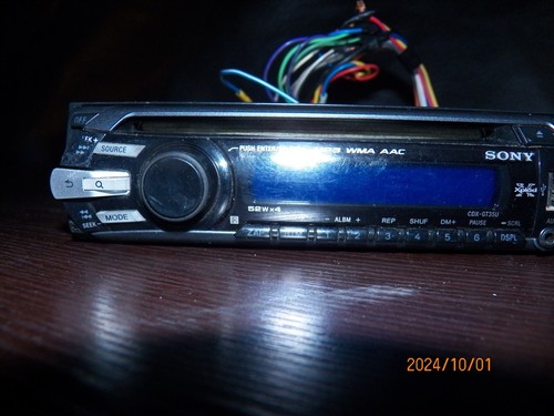 Sony xplode cdx gt35u - cdx-gt35u, w/