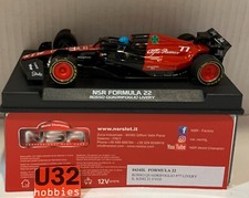 SLOT CAR NSR 0434IL ALFA ROMEO C42 #77 F1 '23 GUANYU ZHOU ROSSO QUADRIFOGLIO