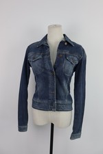 TIMBERLAND JEANS GIUBBINO DONNA Tg. S WOMAN CASUAL JACKET COTONE COTTON DENIM