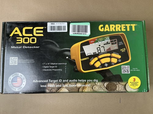 Metal detector garrett ace 300 - metal,