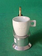 CAFFETTIERA VINTAGE OMG MINI EXPRESS 1 TAZZA DESIGN L. BIALETTI ALLUMINIO. CY76