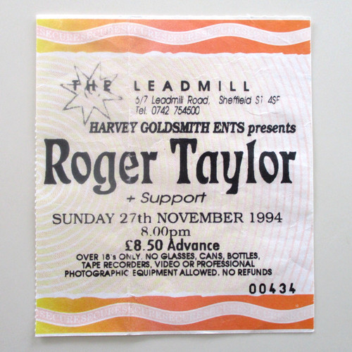 Roger taylor leadmill - (queen),