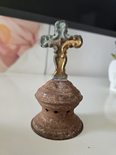 Antico crocefisso ferro - crocefisso,