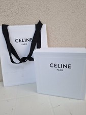 ? Celine Paris Empty White Box with Original Paper Bag 16x16x7 - Very Good