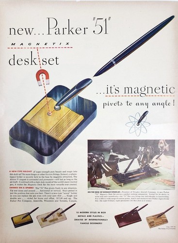 Parker magnetix set scrivania - parker,