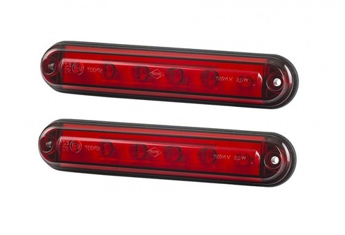 Led luce stop 12v - 2x,