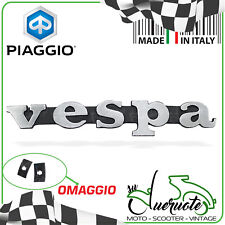 TARGHETTA SCRITTA ANTERIORE VESPA 50 SPECIAL R 90 125 PRIMAVERA GTR TS PX RALLY