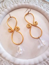 Orecchini Alluminio simbolo Infinito