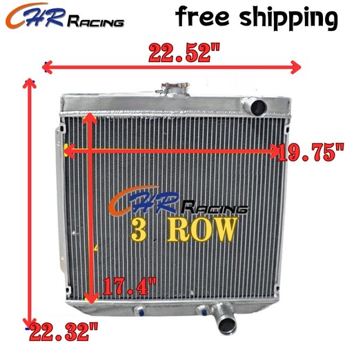 Row aluminum radiator - row,
