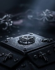 Anello Croce Ispirato Cuori