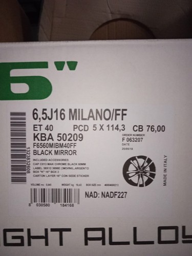 Cerchi mak ref kba50209 - cerchi, 16
