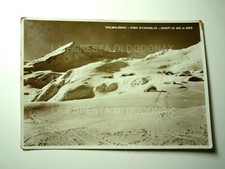 FOTO CARTOLINA VALMALENCO CIMA D'ARCOGLIO CAMPI SCI DOLOMITI ALPINISMO SONDRIO