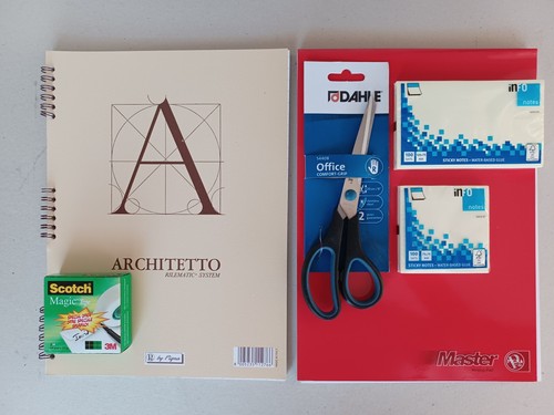 Kit cancelleria scuola ufficio - kit,