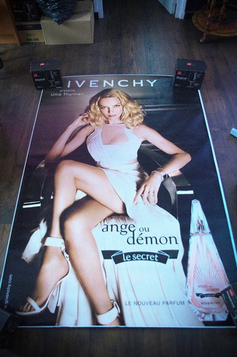 Givenchy uma thurman poster - uma,