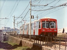 1975 ca NAPOLI Circumvesuviana Elettrotreno SFSM ETR 001 Fotografia