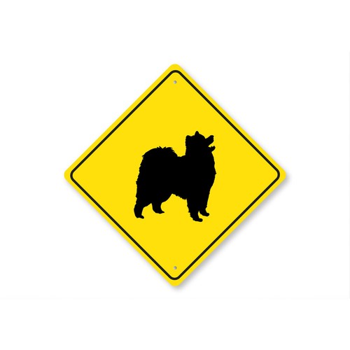 Insegna metallo cane - insegna,