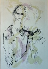 Quadro Ernesto Treccani Pezzo Unico  Cm 50x70