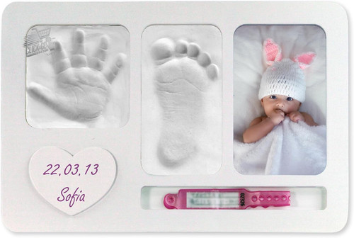 Cornice impronte neonato - neonato, kit