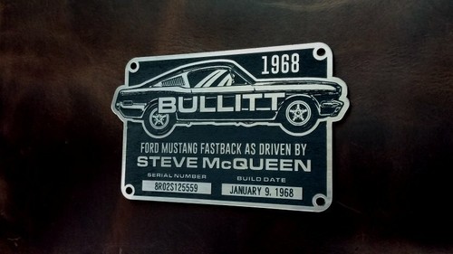 Piastra dati seriale bullitt - dati,