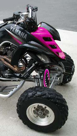 Shock cover atv pour yamaha - cover,