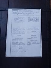 TRATTORE SAME CENTAURO 65 SCHEMA FRENI WABCO WESTINGHOUSE  1971