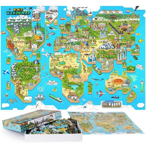 Puzzle mappamondo bambini - bambini, 180