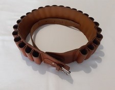 Cartuccera in cuoio da 25 cartucce calibro 12