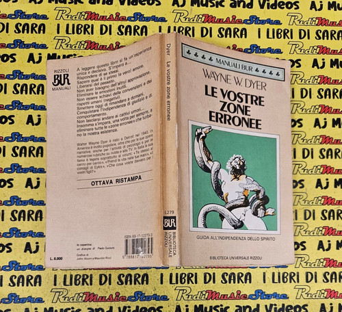 Book libro vostre - vostre, zone