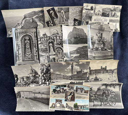 Lotto cartoline italia rppc - lotto, 13
