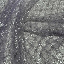 Tessuto Tulle Ricamato Rombo