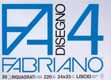 Fabriano F4 RIQUADRATO LISCIO