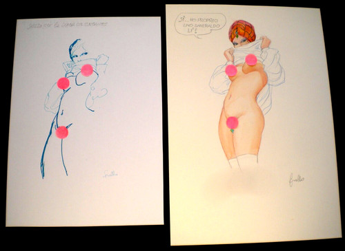 Leone frollo acquerello - §,
