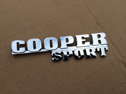Cooper sport mini distintivo - mini,