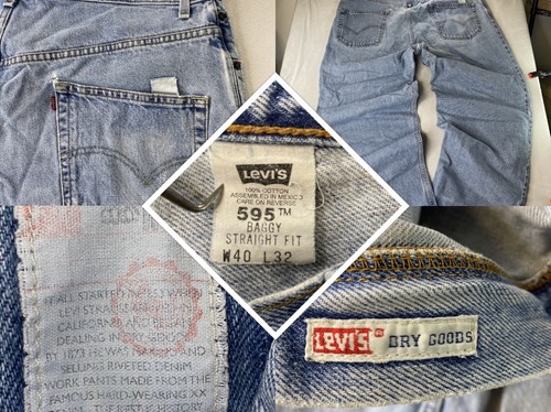Jeans larghi vintage - , anni
