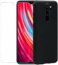 COVER CUSTODIA + PELLICOLA VETRO TEMPERATO PER XIAOMI REDMI NOTE 8 PRO 
