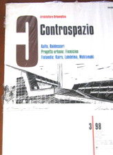 CONTROSPAZIO n° 3/98 VEDI AMPIO REPARTO LIBRI/RIVISTE ARCHITETTURA