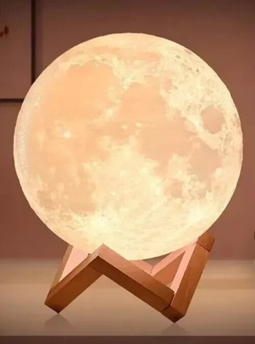 Lampada luna luce notturna led - notturna,