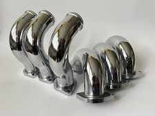 6 Collettori seminuovi lucidati  motori Alfa Romeo V6 Busso 156/166 2.5 V6 42mm