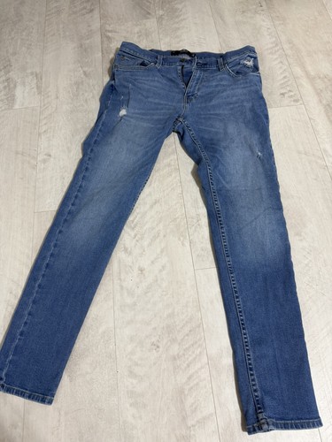 Jeans uomo hollister blu - jeans,