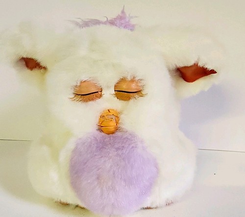 Peluche furby bianco - furby, viola