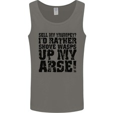 Vendo La Mia Tromba? Divertente Canzone In Ottone Gilet Uomo Canotta