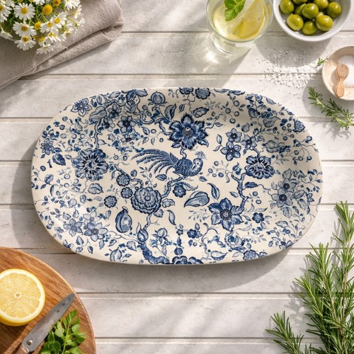 Plat ovale ancien cm - plat,