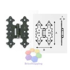 Cerniera Piana Ferro Battuto