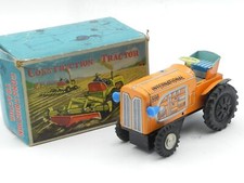 Daiya construction kit tractor International trattore latta tin toy Japan box 60