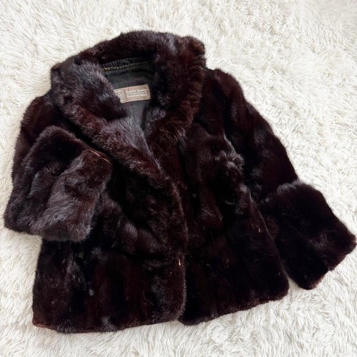 Cappotto pelliccia visone saga - visone,