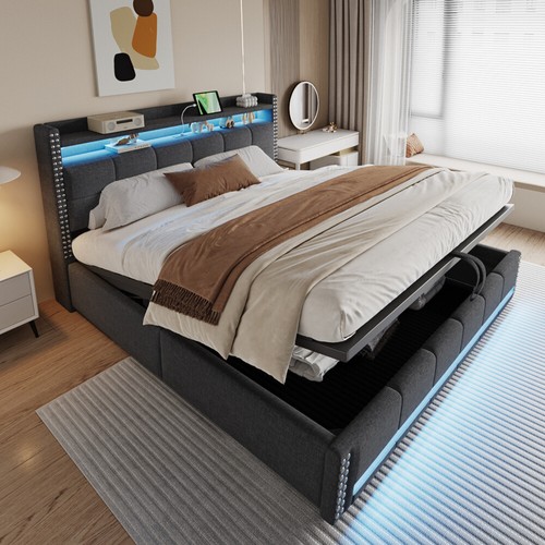 Letto imbottito - letto,