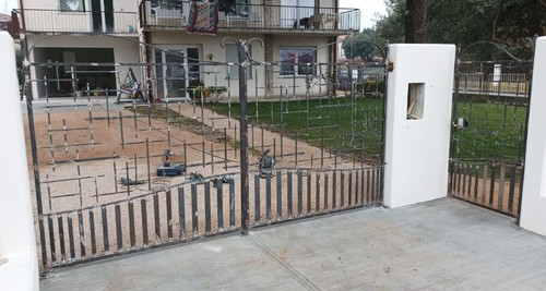 Cancello stile moderno in - in,