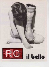 advertising Pubblicità  STIVALI MOTO RG '78-REGOLARITA  MOTOCROSS VINTAGE-ENDURO